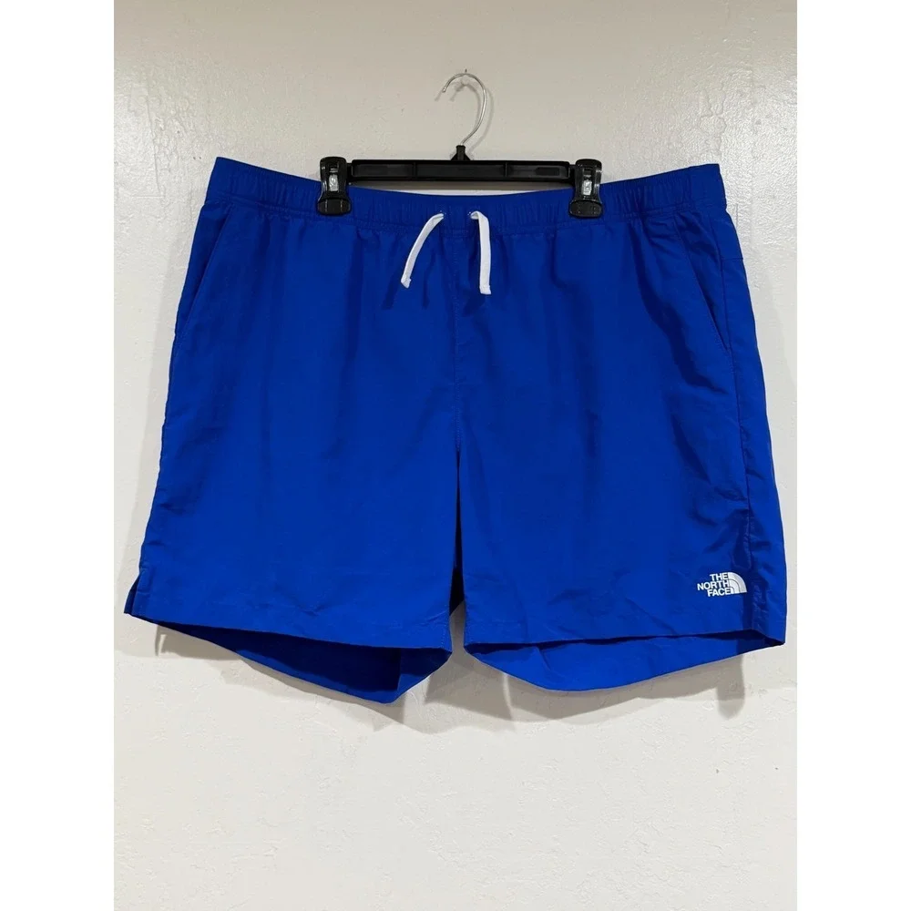 The North Face Mens XXL Blue Class V Water Shorts Swim Trunks NF0A87TJ F24